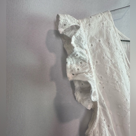 STUDIO White Eyelet Maxi Dress - Picture 4 of 7